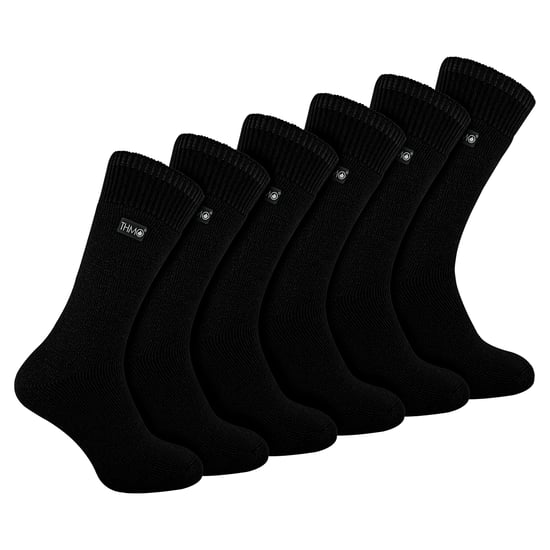 6 Paar Heren Zachte Ademend Thermosokken - Image 1
