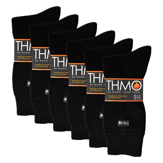 6 Paar Heren Zachte Ademend Thermosokken - Image 2