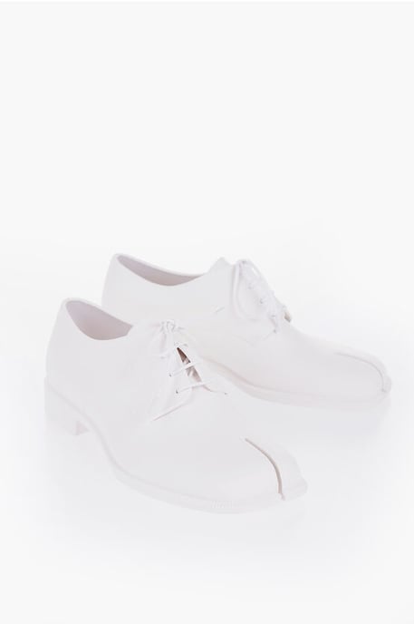 Tabi Derby-schoenen in wit - Image 1