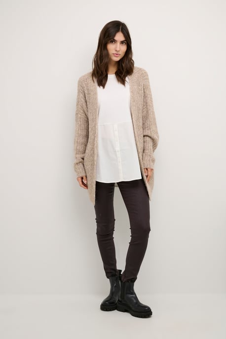 Vest Oversize fit beige - Image 1
