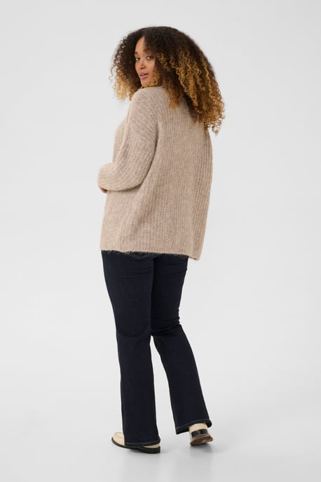 Vest Oversize fit beige - Image 4