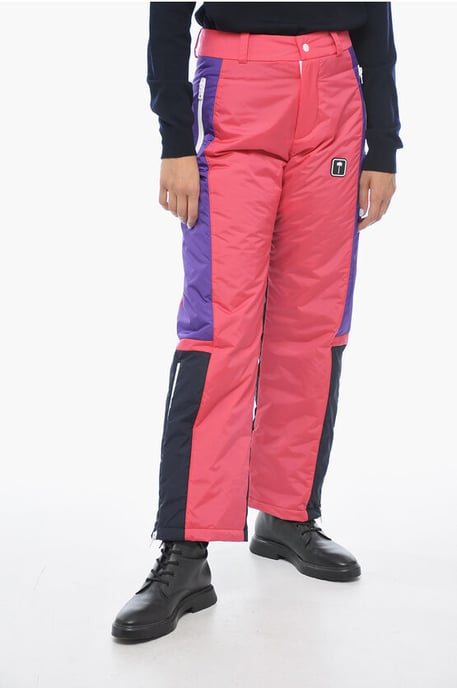 THUNDERBOLT skibroek met kleurblokontwerp in roze - Image 1