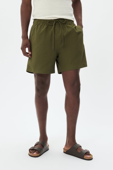 Badmode Relaxed fit olive - Image 1