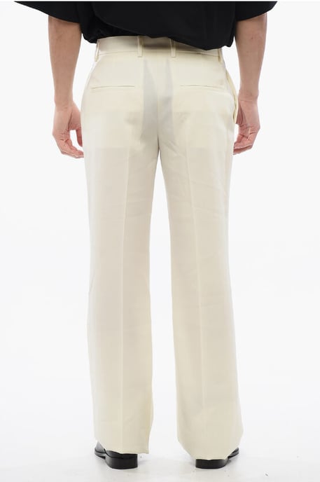 Flare Fit-broek in beige - Image 2
