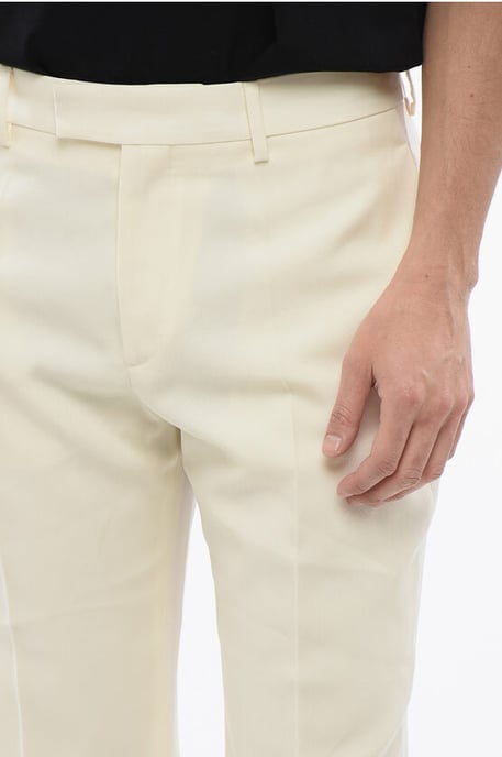 Flare Fit-broek in beige - Image 3