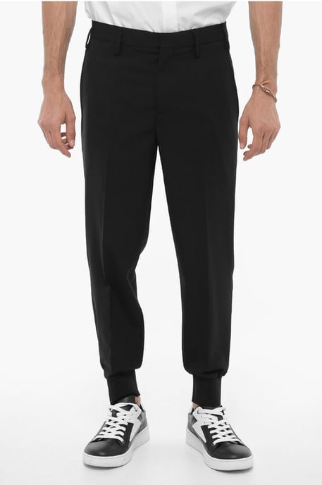 Low Rise Slim Fit JACK Casual Broek in Zwart - Image 1
