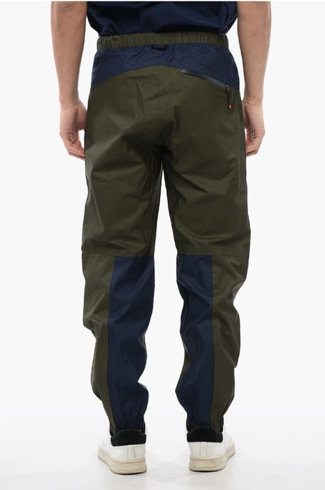 Tweekleurige SPRINGER-broek in Blu, Verde - Image 2