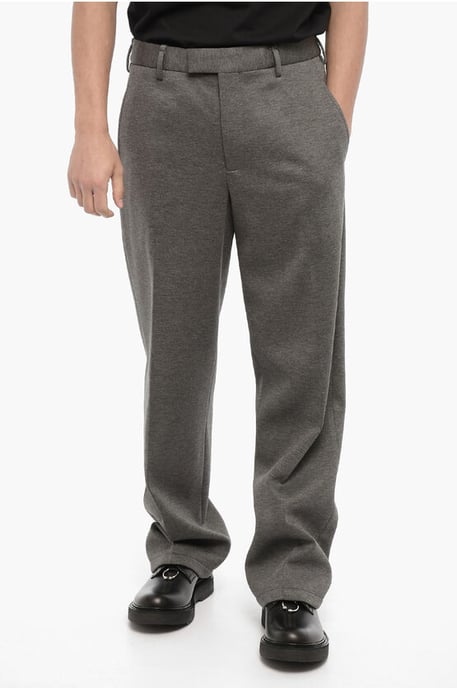 Rechte, losse LIAM-broek in grijs - Image 1