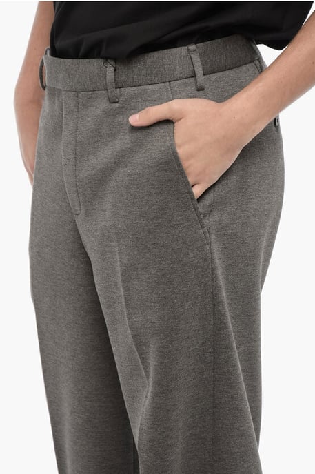 Rechte, losse LIAM-broek in grijs - Image 3