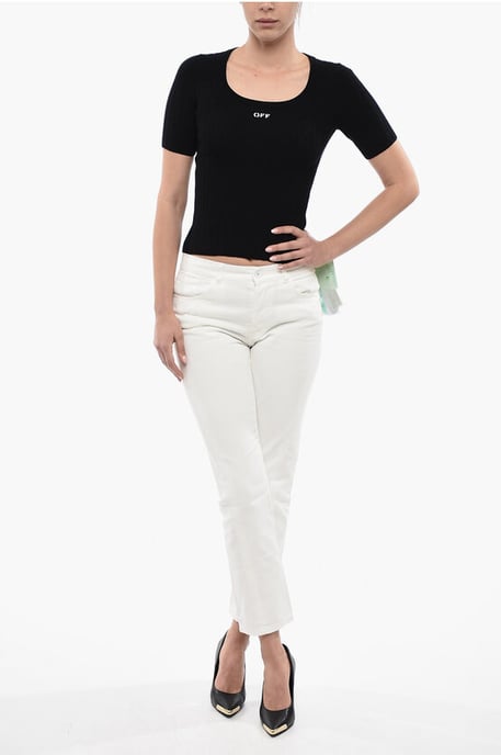 Straight Fit TWISTED Jeans 18 cm in Wit - Image 4