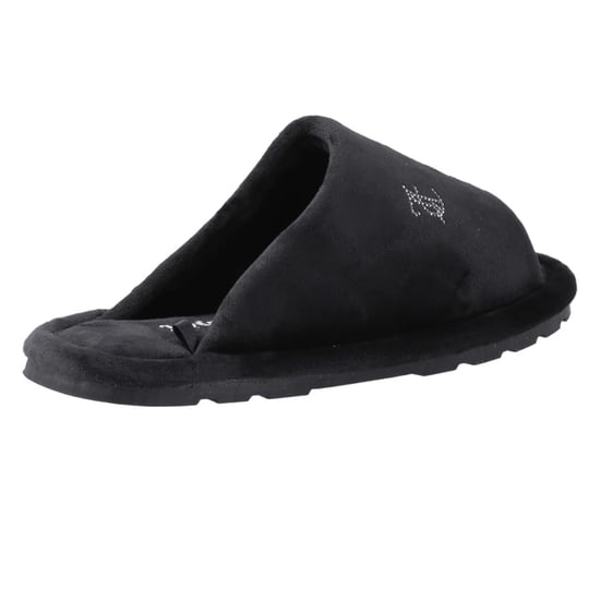 Juicy Couture Dames/Dames Vivien Gewatteerde Slippers (Zwart) - Image 2