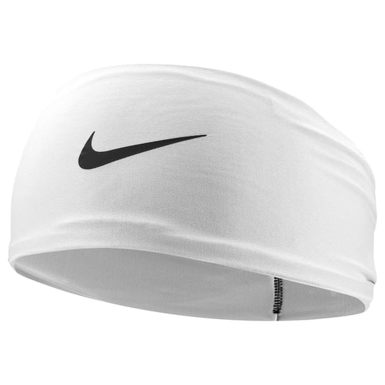 Nike Fury Classic Brede Dri-FIT Hoofdband (Wit) - Image 1