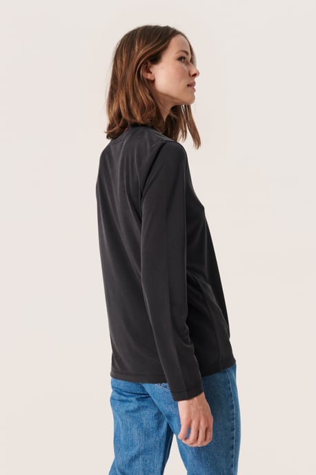 T-shirt met lange mouwen Loose fit - Image 3