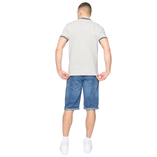 Crosshatch Heren Changra Poloshirt (Grijs Gemêleerd) - Image 2