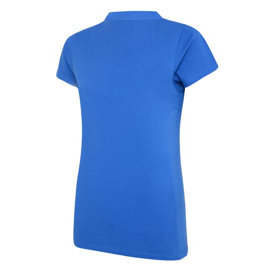 Umbro Dames/Dames Club Essential Poloshirt (Koningsblauw/Wit) - Image 2