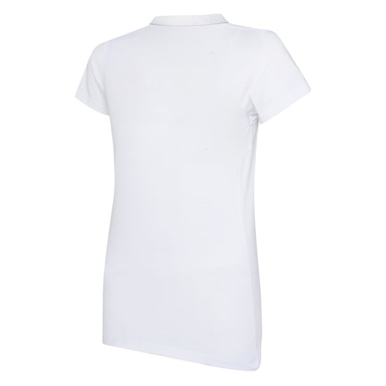 Umbro Dames/Dames Club Essential Poloshirt (Wit/zwart) - Image 2