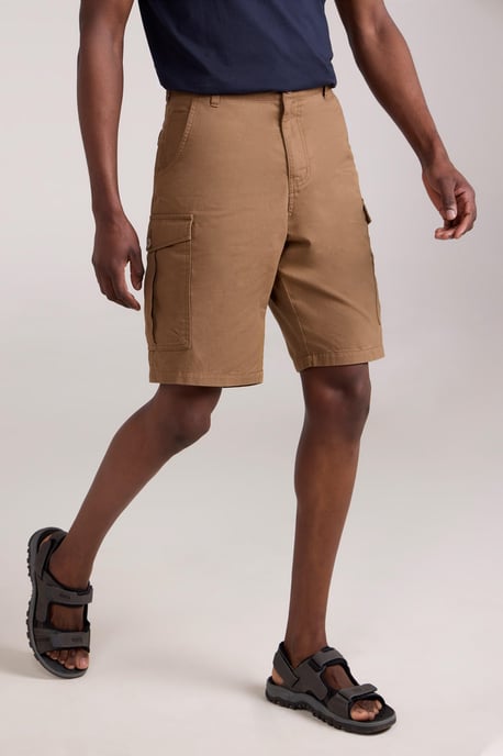 Mountain Warehouse Cargo shorts heren Lakeside (Lichtbruin) - Image 1
