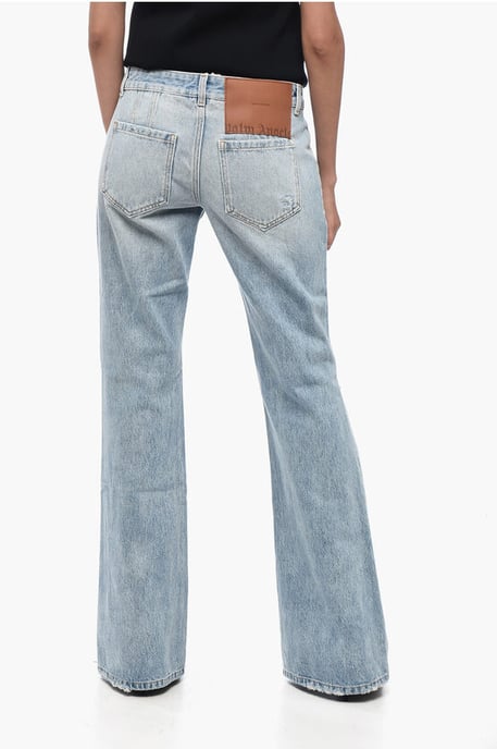 Licht gewassen Bootcut Fit Denim 29 cm in blauw - Image 2