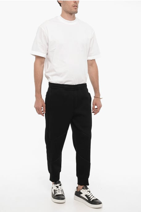 Skinny Fit Joggingbroek met Trekkoord in de Taille in Zwart - Image 4