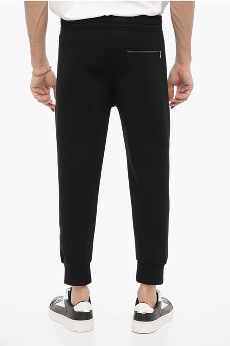 Skinny Fit Joggingbroek met Trekkoord in de Taille in Zwart - Image 2