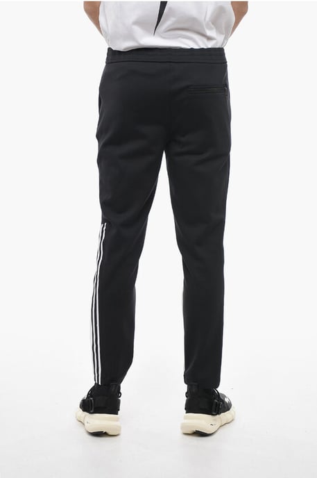 Skinny Fit MODERNIST joggingbroek met contrasterende details in zwart - Image 2
