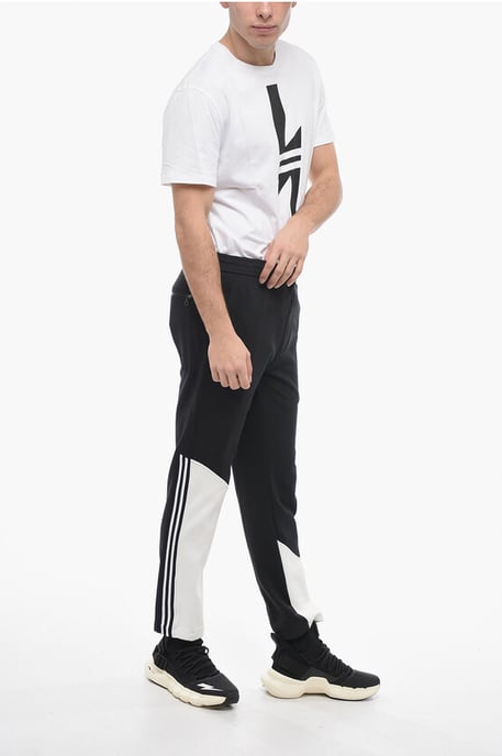 Skinny Fit MODERNIST joggingbroek met contrasterende details in zwart - Image 4