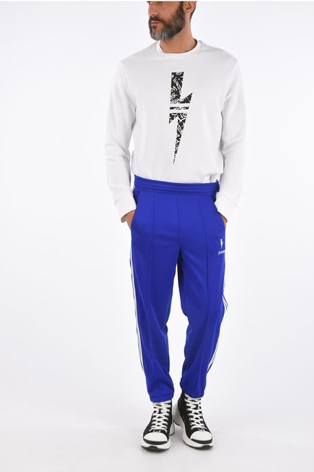 Low Rise Easy Fit SLAYDE Joggingbroek in Blauw - Image 3