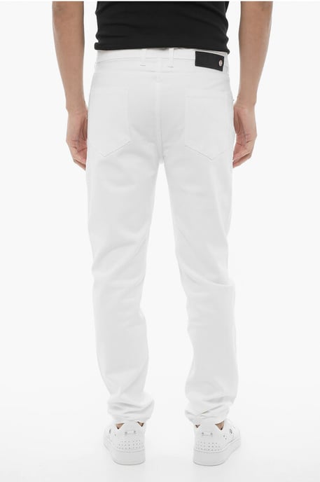 Skinny Fit NICK 5-pocketbroek in wit - Image 2
