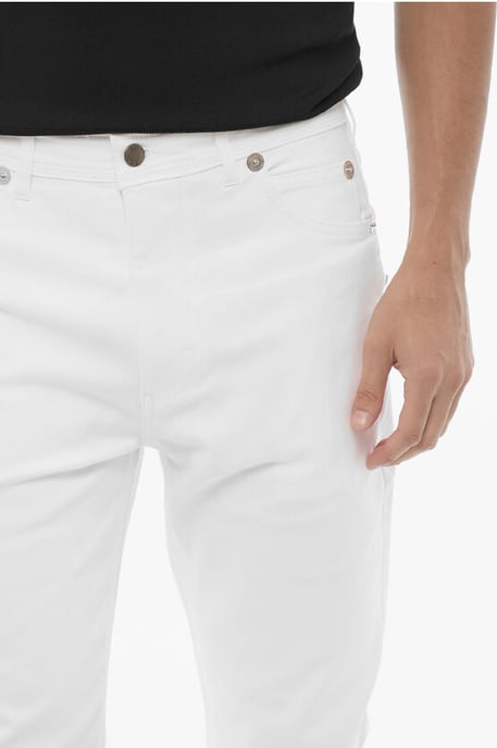 Skinny Fit NICK 5-pocketbroek in wit - Image 3