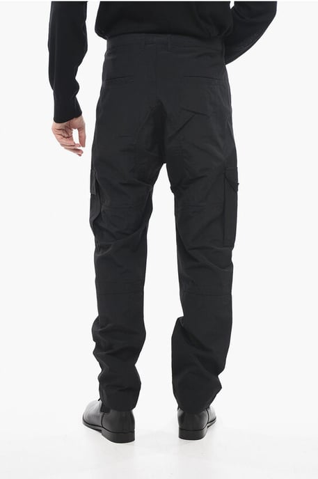 Nylon Cargobroek in Zwart - Image 3