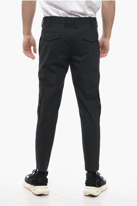 Skinny Fit NATE Cargo-broek in zwart - Image 2