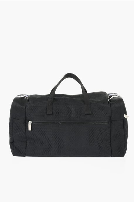 Nylon OUTDOOR BASEBALL Weekendtas met Afneembare Banden in Zwart - Image 3