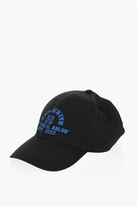 Effen pet met contrasterend logo in zwart - Image 1