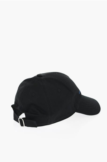 Effen pet met contrasterend logo in zwart - Image 3
