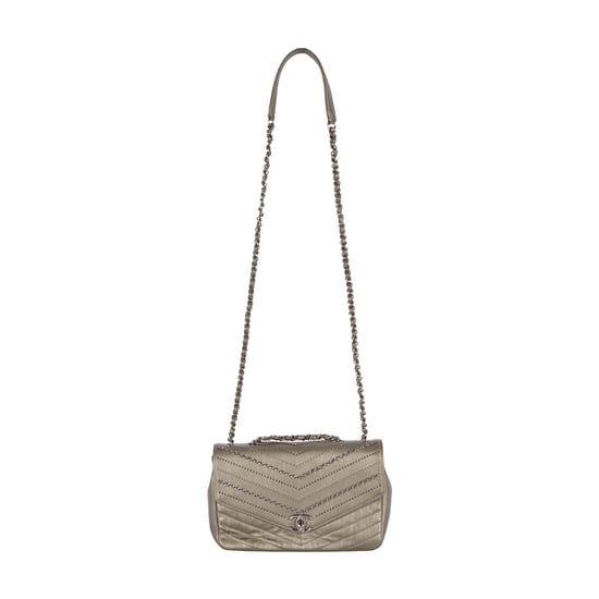 Chanel Versierde 'Chain Sequins' Chevron Flap Bag - '10s - Image 3