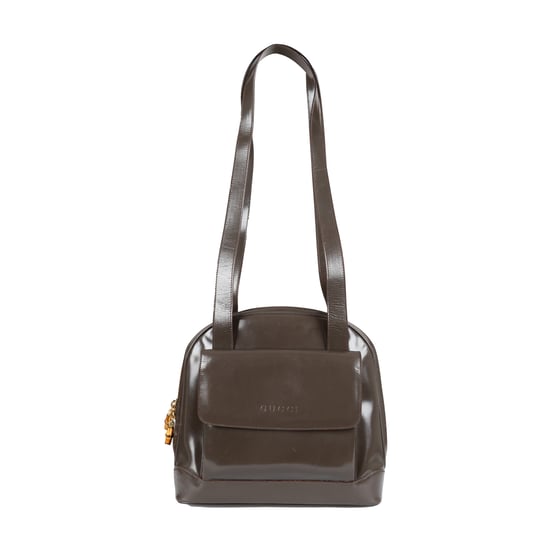 Gucci Vintage Patenten Leren Schoudertas - '00s - Image 1