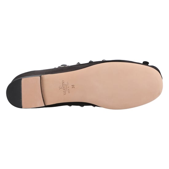 Valentino Rockstud Ballerina's Zwart - Image 4
