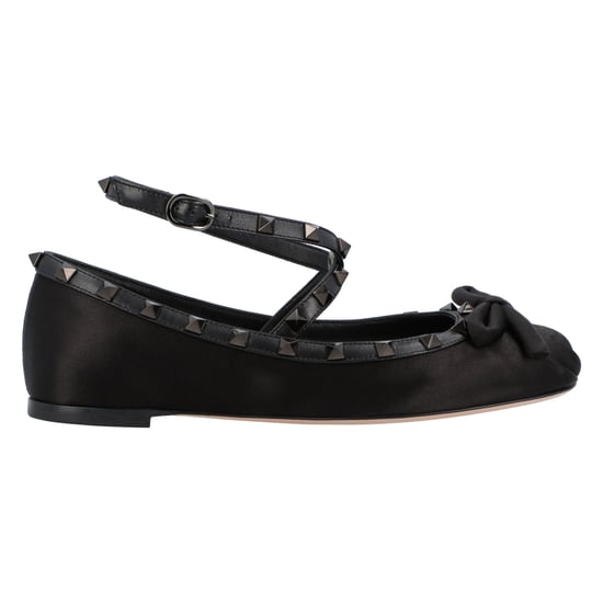 Valentino Rockstud Ballerina's Zwart - Image 6