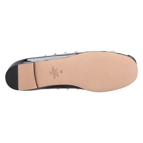 Valentino Rockstud Ballerina Schoenen Zwart - Image 4