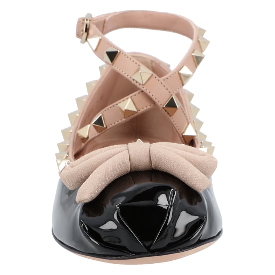 Valentino Rockstud Ballerina Schoenen Zwart - Image 5