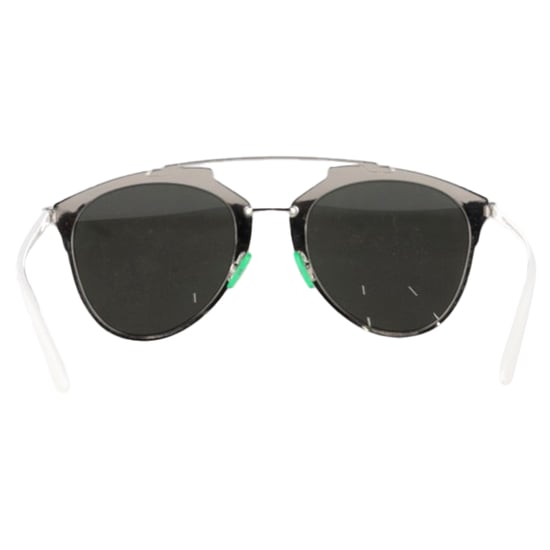 Dior Weerspiegelde Piloten Zonnebril in Zilver Metaal - Image 3