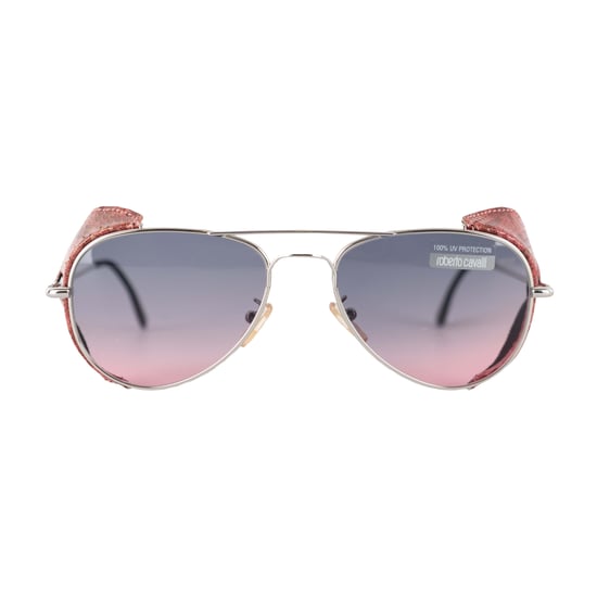 Roberto Cavalli Aviator Slangenhuid Zonnebril - '10s - Image 1