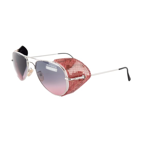 Roberto Cavalli Aviator Slangenhuid Zonnebril - '10s - Image 2