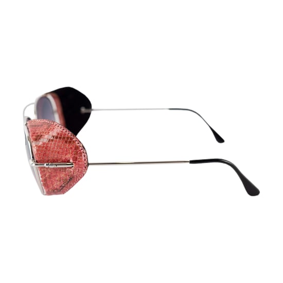 Roberto Cavalli Aviator Slangenhuid Zonnebril - '10s - Image 3