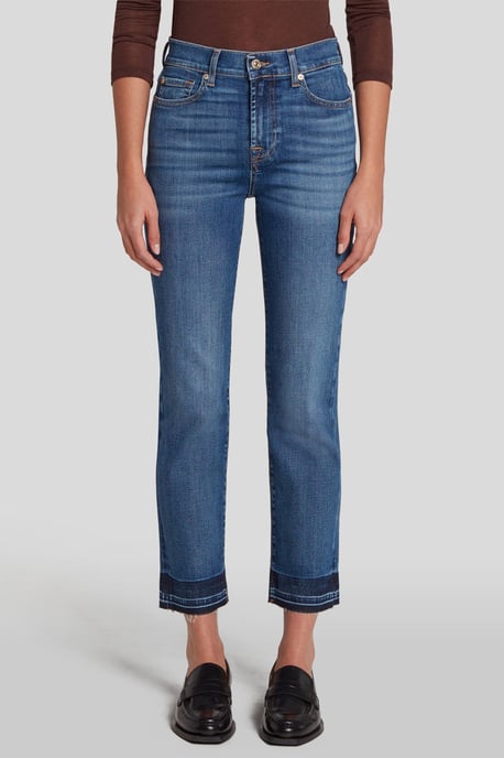 Dames Jeans The Straight Crop Straight Fit - Image 1
