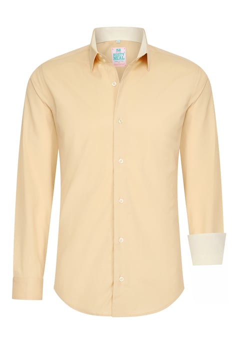 Pastelkleurig overhemd S - 6XL Slim Fit Katoenen stretch - Image 1
