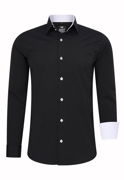 Zakelijk overhemd S - 6XL Slim Fit Premium Katoen-Stretch - Image 1