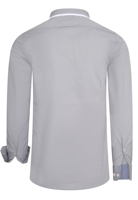 Stretch casual overhemd met dubbele kraag - Image 2
