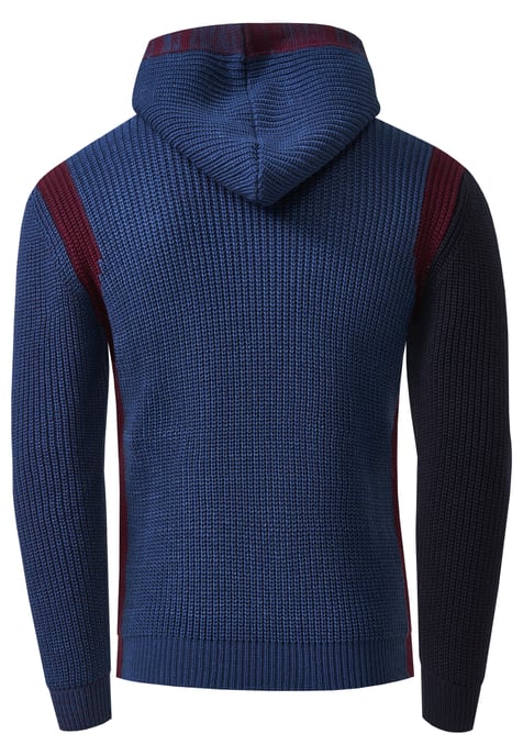 Contrasterende dikke hoodie - Image 2