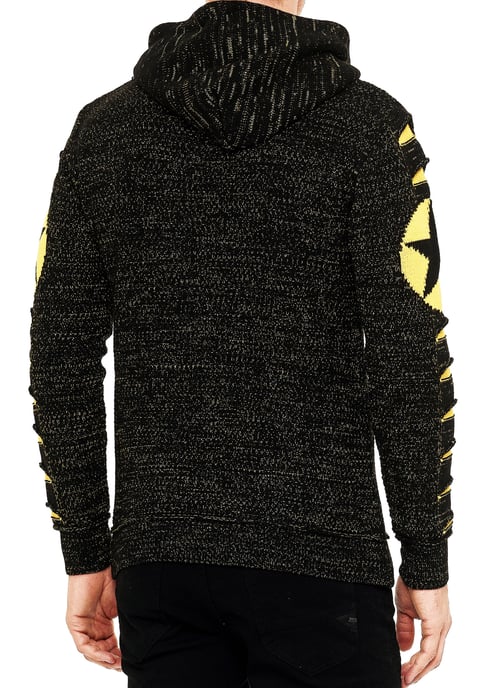 Grof gebreide hoodie - Image 4